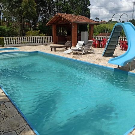 Chacara Em Ibiuna Sao Roque A 70Km De Sp Com Piscina E Wi-Fi Villa Dış mekan fotoğraf