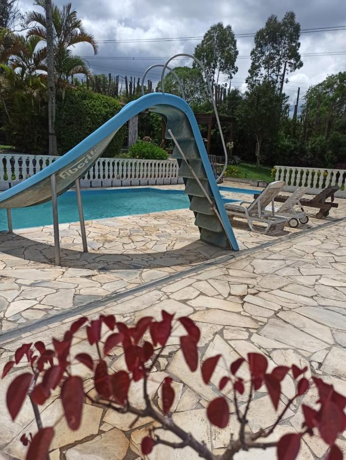 Chacara Em Ibiuna Sao Roque A 70Km De Sp Com Piscina E Wi-Fi Villa Dış mekan fotoğraf